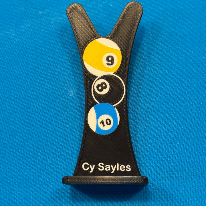 personalized pool jump cue, jump cue trainer